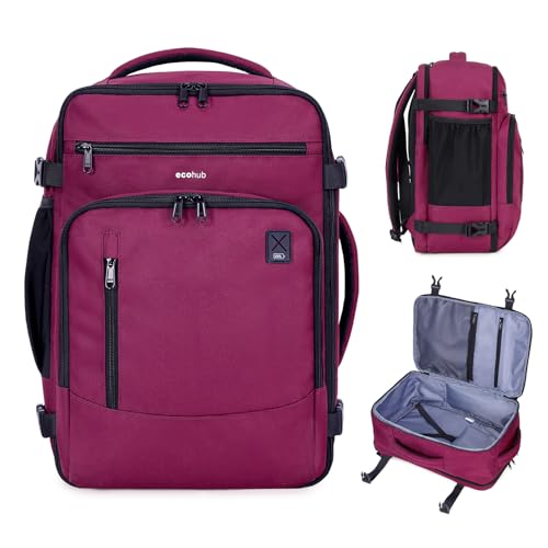 Image of ECOHUB Travel Backpack Airline Approved Under Seat Personal Item Bag