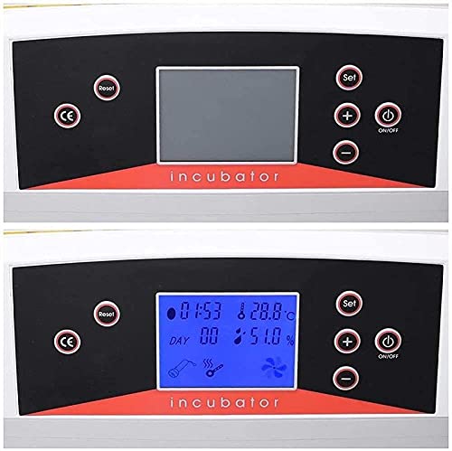 32 Digitale ei-incubators met LED-testen Lichte temperatuur Vochtigheidscontrole voor het uitkomen van kippeneend Goose… - Afbeelding 5