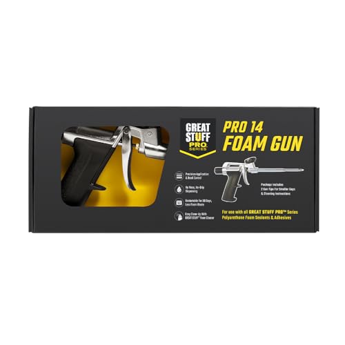 Great Stuff Pro 14 Foam Dispensing Gun Silver