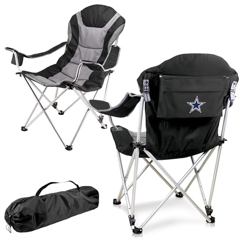 Image of Picnic TIME NFL Unisex-Adult NFL Reclining Camp Chair, Beach Chair for Adults, Sports Chair with Carry Bag