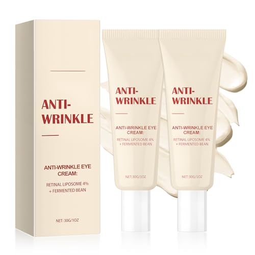 30g Anti-Aging Augencreme, 2 Stück Straffende Augencreme gegen Augenringe, Retinal Eye Cream für Tränensäcke, Schwellungen und Augenringe Entfernen (30g*2) 30g Anti-Aging Augencreme, 2 Stück Straffende Augencreme gegen Augenringe, Retinal Eye Cream für Tränensäcke, Schwellungen und Augenringe Entfernen (30g*2)