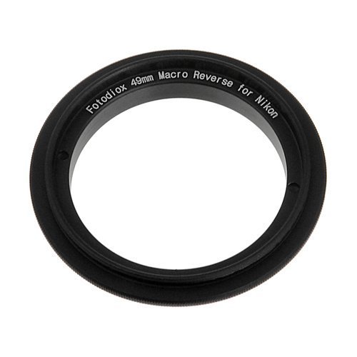 Fotodiox RB2A 49mm Filter Thread Lens, Macro Reverse Ring Camera Mount Adapter for Nikon [���s�A���i]
