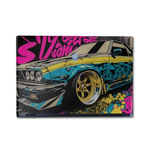 Image of Laptop Skin Compatible with Alienware M16 R2 (2024) - Camber - Premium 3M Vinyl Protective Wrap Decal Cover - Easy to Apply | Crafted in The USA by MightySkins
