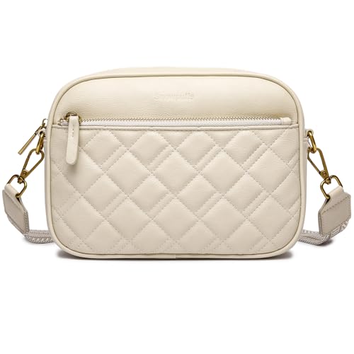 Quilted Crossbody Bags for Women Small Crossbody Purse Trendy Women's Crossbody Handbag With Adjustable Strap