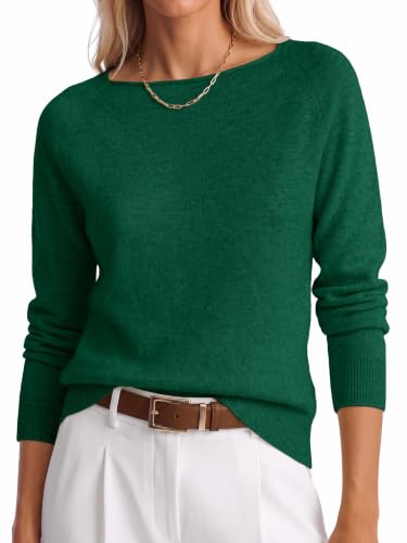 Image of ANRABESS Women Long Sleeve Rolled Neck Fall Lightweight Sweaters Top