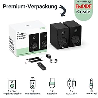 Majority D40 Enceinte HiFi Active, puissante Paire d’enceintes Bluetooth stéréo avec ampli, Multiples entrées et Options… - Les Beatles, Paul McCartney, John Lennon, RIngo Starr, George Harrison Majority D40 Enceinte HiFi Active, puissante Paire d'enceintes Bluetooth stéréo avec ampli, Multiples entrées et Options… – Image 6