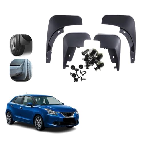 Image of KyloXtreme MUD Flap | All-Terrain Mud Flap Set - Splash Guards for Cars and Trucks, Offering Maximum Protection from Mud, Gravel, and Water for Cleaner and Safer Rides for BAL-ENO 1st GEN (2015-2022)