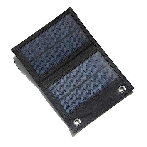 Panel solar plegable de 120W para carga de móvil en senderismo y rutas