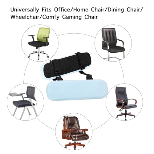 MOSISO Chair Armrest Pads, Home/Office Chair Arm Rest Covers, Air Blue by MOSISO - Used condition - Image 6