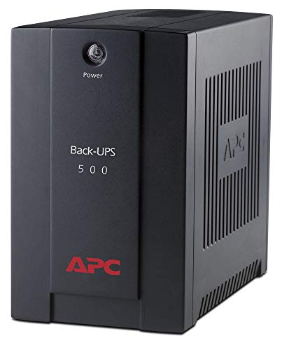 APC Back-UPS BX - BX500CI - Uninterruptible Power Supply 500VA (AVR, 3 Outlets IEC-C13) (Renewed)