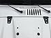 Hooke Road Black Hood Hinge Cover for 2007-2018 Jeep JK Wrangler & Unlimited - Pack of 2