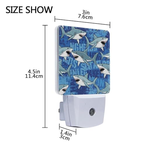 Lámpara de noche LED sensor para niños color azul multicolor miniatura 4