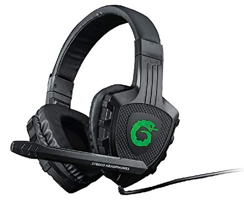 Stereo Gaming Headset Viper-X mit LED Kopfhörer Mikrophon Cover