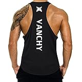 👕👕 Das strapazierfähige Workout-Tanktop besticht durch eine makellose, athletische Passform und saubere, solide Nähte, einen professionellen Schnitt und ein ärmelloses Design, das Ihre Schultern und Armmuskeln hervorhebt Fitnessstudio, runder Saum und Seitenschlitze bieten große Freiheit bei intensiven Trainingseinheiten