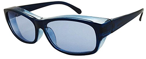 [Face Trick glasses] ԕǑ΍TOX ߐԊOEu[EUVECG[CgJbg I][J[Y lCr[t[/Cgu[Y IRKG603-3BL