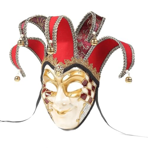 Masque de carnaval robe haby up pour performance théâtrale et cosplay - 7