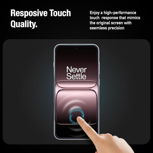Image of Supershieldz NeoGuard HD+ Tempered Glass Screen Protector Guard for OnePlus 13S 5G, 9H Hardness, Edge-to-Edge, Military Grade Protection, Easy Installation Kit