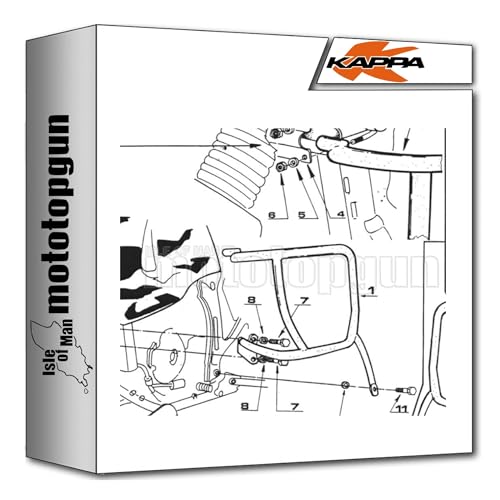 Sabot moteur Kappa KN23 pour Honda Africa Twin 750 1990-1992 par Mototopgun