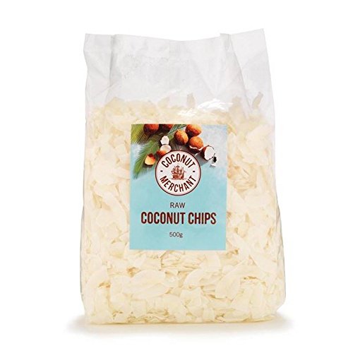 Kokos Händler Ebene Kokosflocken 500G (Packung mit 4)