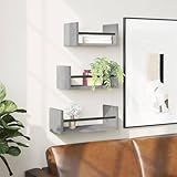 Beaucoup d'espace de rangement : les étagères murales offrent beaucoup d'espace de rangement pour ranger différentes choses de manière ordonnée.