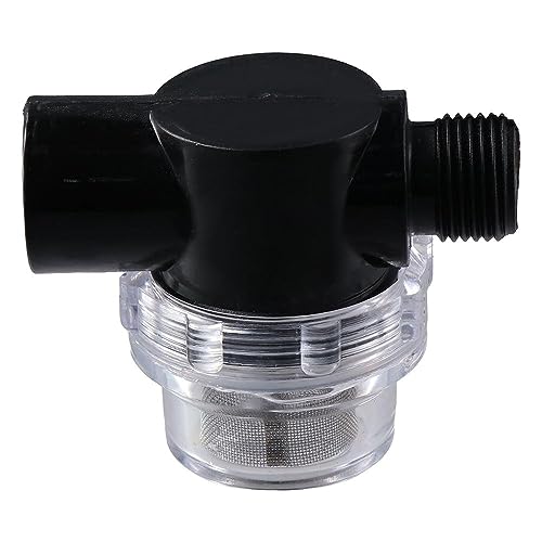 Image of Water Pump Strainer Filter Set 1 /2 Inch Fitting Include Twist-On Pipe Strainer and Extra 50 Mesh Stainless Steel Filter Screen