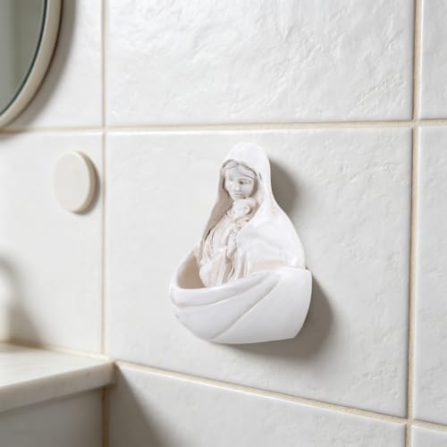 Fuente de pared de resina resistente diseño cuenco decoración 6