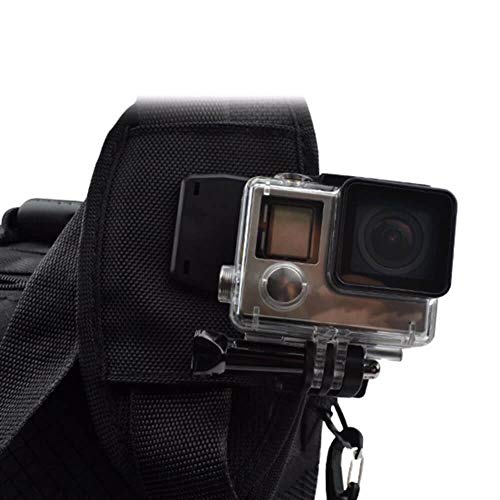 Suporte Compatível com GoPro e Câmeras Similares Tipo Grampo Presilha 360º