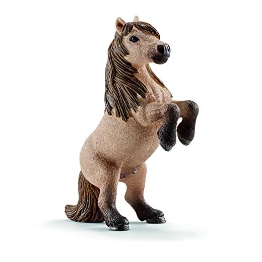 SCHLEICH 13775 - Mini Shetty Hengst, Bauernhof Tier