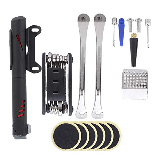 Bomba de bicicleta, ferramenta de reparo de bicicleta de 20,5 cm, para argolas de natação Voleibol F