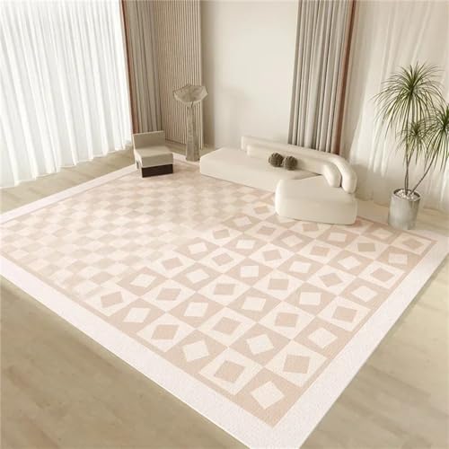 HJYBFA Alfombra de sala de estar, simple y gruesa, para sofá, mesa de café, mesita de noche, para decoración del hogar, dormitorios, hogar, 4,140 x 200 cm