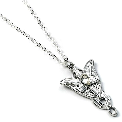 The Carat Shop Der Herr der Ringe Arwens Abendstern Unisex Halskette silberfarben