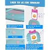 224 Words English Talking Flash Cards with Music, Montessori Educational Learning Kid Toddler Toys, Pocket Speech Therapy and Autism Easter Birthday Sensory Toys for Girls Boys