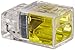 Easy-Twist Push-in Wire Connector, 2 Wires, Yellow (Box of 100)