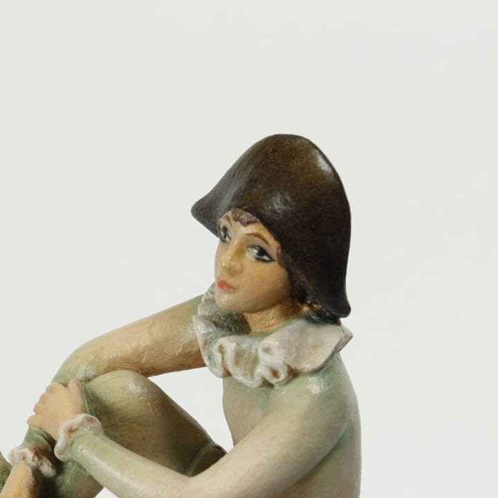 アンリ人形 ANRI 最新 高さ7.5cm ピエロ 限定2500体 A28 アンリ人形