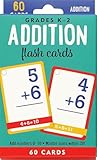 Addition Flash Cards (60 cards, Grades K-2)