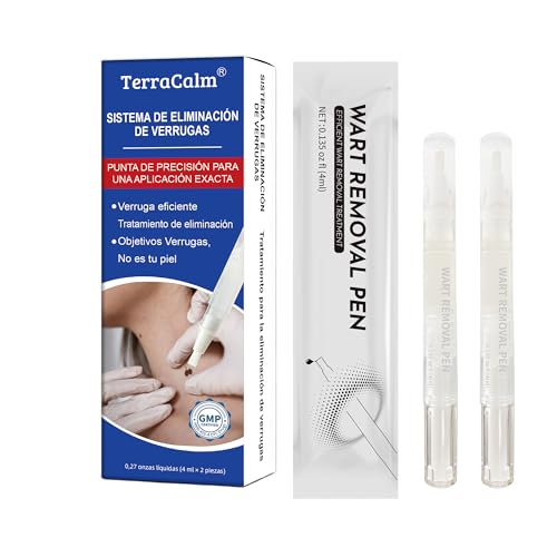 Lápiz para Quitar Verrugas (Pack de 2 Unidades), Eliminación Precisa para Manos y Pies, Para Todo Tipo de Piel