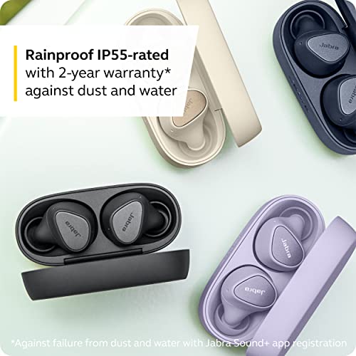 Jabra Elite 3 In Ear Wireless Bluetooth Earbuds – Noise Isolating True Wireless Buds With 4 Built-In Microphones For Clear Calls, Rich Bass, Customizable Sound, And Mono Mode - Dark Grey #TOP5