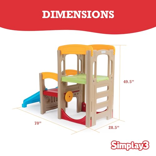 image for Simplay3 Young Explorers Adventure Climber - Indoor Outdoor Crawl Clim