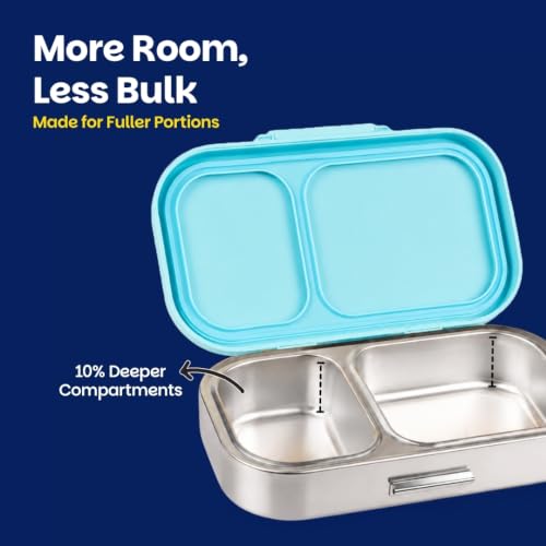 Image of Basil Bento Ace 2C Steel Lunch Box - Slingy Star