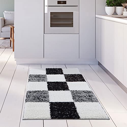 THE RUGS Area Rug, Modern Luxury Shaggy Rug, Multicolour Pattern Carpet, Ultra Soft for Bedroom Living Room, Kids Room - Image 3