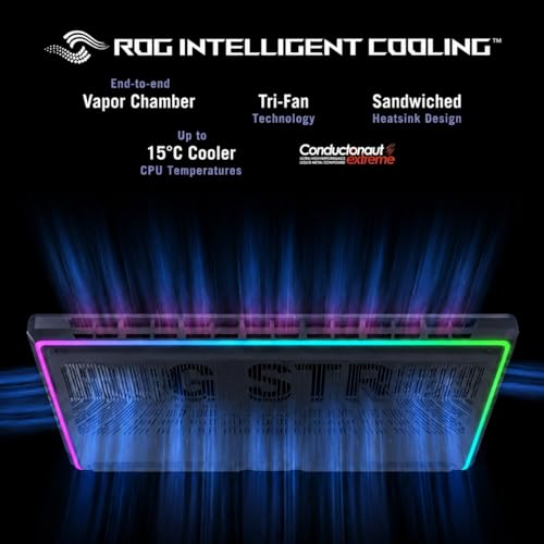 Image of ASUS ROG Strix G18 18-Inch Gaming Laptop, Intel 24-Core Ultra 9 275HX (Up to 5.4GHz), RTX 5060 Laptop GPU, 32 GB DDR5 5600MHz, 1 TB SSD, 18 inch 2.5K WQXGA 240Hz Nebula Display, Wi-Fi 7, Windows 11 Pro