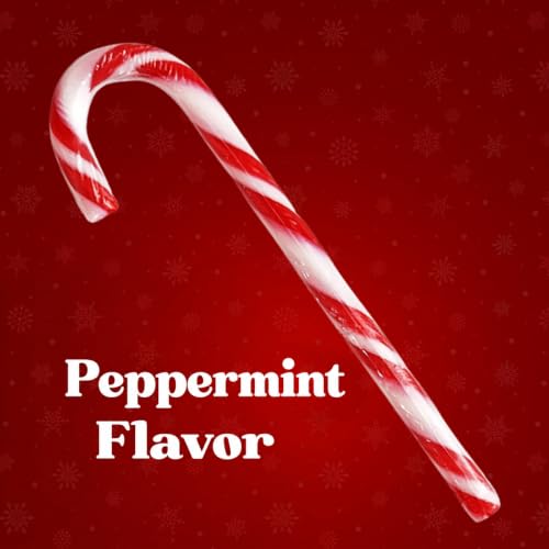 Christmas Candy Canes 50 Count, Peppermint, Individually Wrapped Dye Free | Bulk Christmas Candy Canes, No Red Dye – for Stocking Stuffers, Gift Bags & Hot Cocoa - image 3