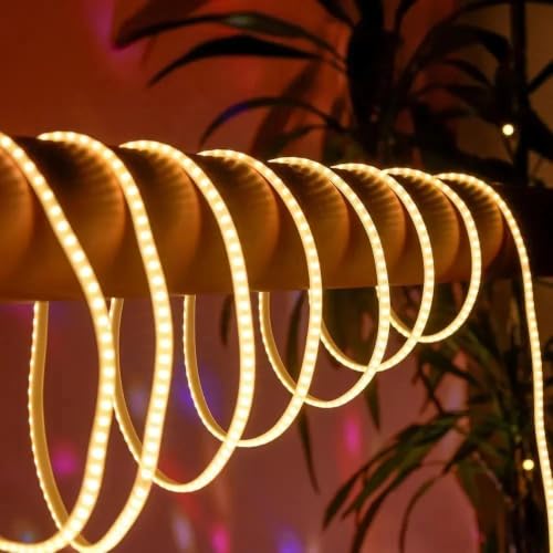 Image of ZALAR 20 Meter LED Strip Light Warm White, Flexible LED Light Strip for Home Decoration, Bedroom, Living Room, Diwali & Festival Decoration, Low Flicker