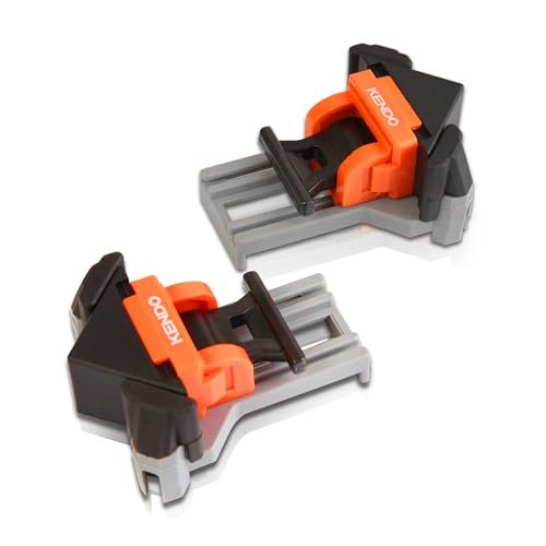 KENDO 2-tlg. Schnell-Winkelspanner-Set 85N Spannkraft 90-Eckspanner
