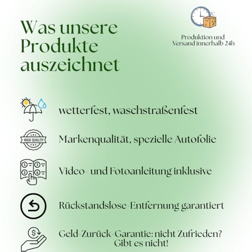 Autoaufkleber Wunschtext selbst gestalten – Individueller Schriftzug (10–150 cm), wetterfester Vinyl-Aufkleber für Auto, Wohnmobil, Fahrrad & Co – Wunschname, Slogan & Buchstaben frei wählbar