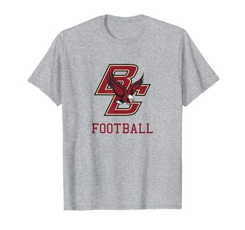 Boston College Football Light Gray | BC Eagles T-Shirt