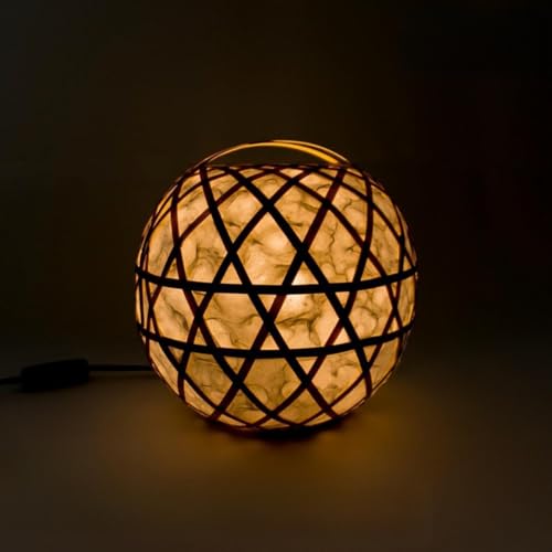 0310102照明 竹細工 ライト スタンドライト ランプシェード 竹 和紙 〜月・淡竹〜 仁淀川町 高知県特産 竹製 室内照明 おしゃれ