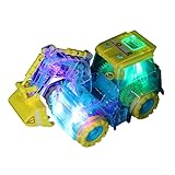 Stronrive 2 Pcs Camion-Jouet de Pelle de Construction - Jouet d'excavatrice d'éclairage de Musique...