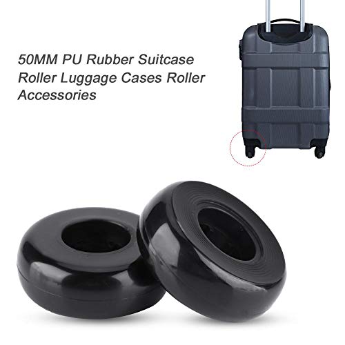 Trolley Ruote di Ricambio in Gomma con Viti