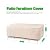 F&J Outdoors Waterproof Anti-UV Heavy Duty Rip-stop Fabric Extra Large Patio Furniture Covers, 140"x86"
